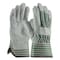 Pip Gloves, Gray/Green, L, 12 PK 83-6563/L - alternate 2